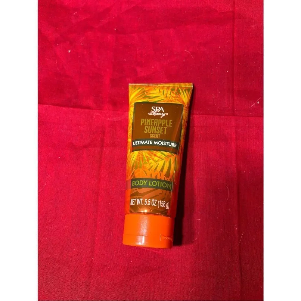 New Pineapple Sunset Body Lotion - Orange